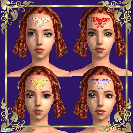 Sims 2 — Tiara by tiefliga — Face Jewelry for sims of all ages and both genders