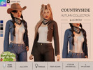 Sims 4 — COUNTRYSIDE CHARM - DENIM JACKET by linavees — New Mesh