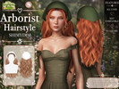 Sims 4 — Arborist Hairstyle Set by Shimydimsims — Hi ! I hope you will like this hairstyle, it's a soft and long wavy