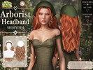 Sims 4 — Arborist Headband Recolor by Shimydimsims — Hi ! I hope you will like this headband. This package is the recolor