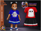 Sims 4 — Infant Girl SET - Spooky Season Outfit by RobertaPLobo — Girl Set - Spooky Season Outfit_354