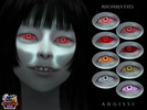 Sims 4 — Anomaly Eyes by ANGISSI — PREVIEWS MADE USING HQ MOD Facepaint category