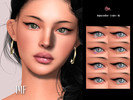 Sims 4 — IMF Regina Eyeliner by IzzieMcFire — Regina Eyeliner contains 8 colors in hq texture.