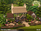 Sims 4 — The Fox and Fern - NO CC by xogerardine — I absolutely love how this traditional English pub turned out! It's