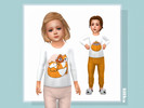 Sims 4 — Marin Toddler Pajama by lillka — You will find it in the bottom category