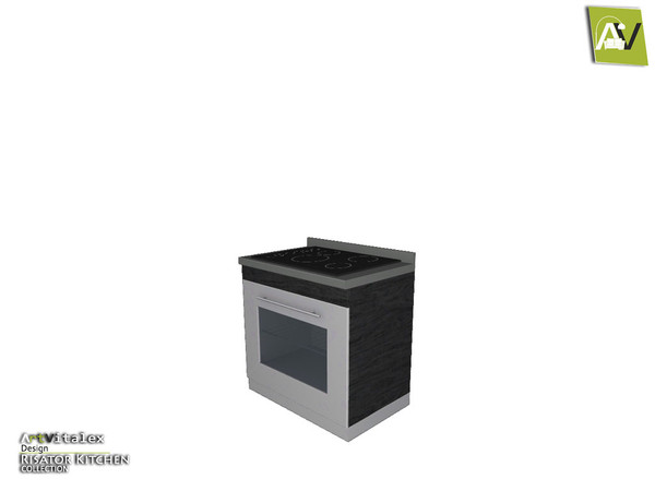 Sims 4 — Risator Stove by ArtVitalex — - Risator Stove - ArtVitalex@TSR, Mar 2017
