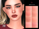 Sims 4 — IMF Bailey Blush by IzzieMcFire — Bailey Blush contains 8 colors in hq texture.