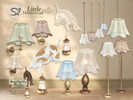 Sims 4 — Little Homestead Lamps by SIMcredible! — The cottage cuteness extra set is full of lamps. In the same sweet