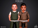 Sims 4 — OMARI set - infant by ali1 — V-Neck Sweater and Vest. Shorts and Pants
