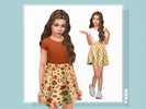 Sims 4 — Audra Dress by lillka — 6 swatches