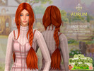 Sims 4 — Aurum - Jade Hair Style 3 by Aurum — HQ compatible textures