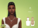 Sims 4 — Macarena Hairstyle V3 by Enriques4 — New Mesh