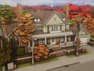 Sims 4 — Autumnal Family House - NO CC by plumbobkingdom — This charming family home combines traditional architecture