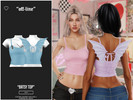 Sims 4 — Off-Line - Batsy Top by VentaStudio — Batsy Top