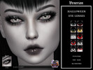Sims 4 — Halloween Eye Lenses by Venerian - Halloween 2026 by Venerian — 10 swatches Teen to elder Found in the face