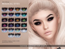 Sims 4 — Avi-Glam - Magical Eyes by VentaStudio — 24 Swatches