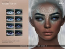 Sims 4 — Avi-Glam - Night Eyes by VentaStudio — 16 Swatches