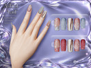 Sims 4 — Astral Nail by VELYSEA — Fingernail category HQ Compatible 31 swatches