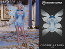 Sims 4 — Cinderella Fairy - Set by Beto_ae0 — Outfit inspired by this iconic fairy, enjoy!