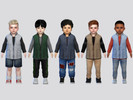 Sims 4 — Jeremy Zip Vest Toddler by McLayneSims — TSR EXCLUSIVE