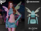 Sims 4 — Bloom - Set by Beto_ae0 — Outfit inspired by an iconic TV fairy, enjoy! IMPORTANT