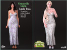 Sims 4 — Countryside Charm Amelia Dress by astya96cc — 32 swatches