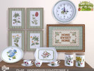 Sims 4 — Countryside Diningroom 2 by Pilar — Country style is making a comeback this fall