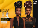 Sims 4 — CAMO - Minerva F-Locs by VentaStudio — 40 Colors