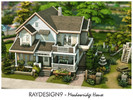 Sims 4 — Meadowridge House by RayDesign9 — I build this lot in San Sequoia 20x30 lot size and 2 floor. This house has :