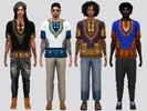 Sims 4 — Medium Dashiki Shirt by McLayneSims — TSR EXCLUSIVE