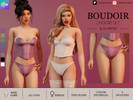 Sims 4 — BOUDOIR - LINGERIE PANTIES by linavees — New Mesh