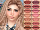 Sims 4 — Star Lipstick by MagicHand — Matte Lips in 18 colors - HQ Compatible.