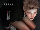 Sims 4 — Vintage earrings with Gemstones set by Bobur2 — Vintage earrings with Gemstones set for female