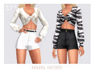 Sims 4 — Hazel Outfit by Black_Lily — YA, A, Teen
