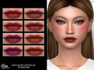 Sims 4 — Layla - Anna Matte Lipstick HQ by Layla — Female lipstick n322 Previews and swatches made in CAS using HQ Mod HQ