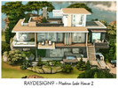 Sims 4 — Modern Lake House 2 by RayDesign9 — I build this lot in Widenburg 40x30 lot size and 3 floor. This house has :