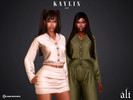 Sims 4 — KAYLIN set by ali1 — Cardigan, Skirt and Pants