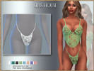 Sims 4 — PANTIES WITH LACE INSERT by Sims_House — PANTIES WITH LACE INSERT