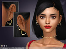 Sims 4 — Fine Ball Earrings For kids and Adults by feyona — Fine Ball Earrings For kids, adults and toddlers, and nose