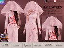 Sims 4 — HALLOWEEN - BRIDE'S VEIL by linavees — New Mesh