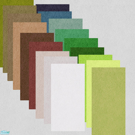 Sims 2 — Stucco Set 1 by hek — Part one of my stucco set. 18 colors!
