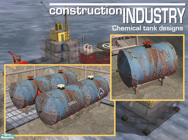 Sims 2 — Tank Colour - Rusting by Cyclonesue — A decorative tank colour. Tank colours and labels are interchangeable.