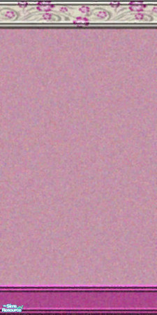 Sims 2 — Paisley Perfection - Paisley Pink Bordered by cadiva — Pink Paisley with a flowered border adds elegance to