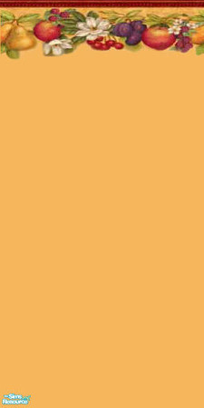 Sims 2 — Stepular Golden Harvest by darci321 — Mrs. Ruggles ordered this wallpaper for her sunroom,so sunny and bright.