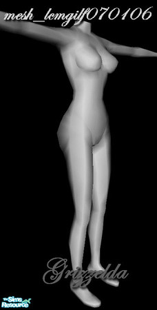 Sims 2 — mesh_lcmgilf070106 by Grizzelda — My first new mesh for a while. Hope you all like it. 