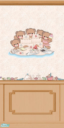 Sims 2 — TL - Summer Bears Grow-Up Wallpaper4 by TabbyLou — Wallpaper #4... Enjoy!