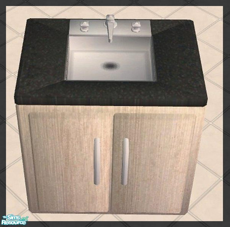 Sims 2 — The Lavada Kitchen - Counter Sink by NewSimSimGirl — Matches up with the Lavada Kitchen Counters.