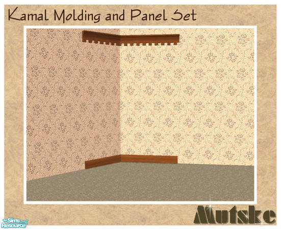 Sims 2 — Kamal Molding Dentil Diagonal by Mutske — These are a better version of my first Molding and Panel set. Diagonal