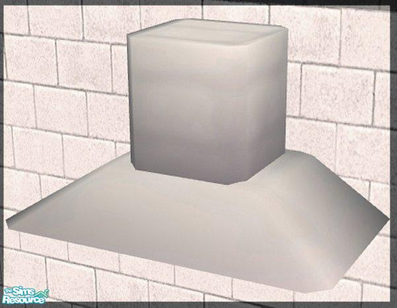 Sims 2 — The Lavada Kitchen - RangeHood/FireAlarm by NewSimSimGirl — Range hood that functions as a smoke detector.