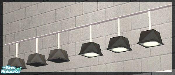 Sims 2 — The Lavada Kitchen - Track Lights by NewSimSimGirl — Track lighting for a bright kitchen area.